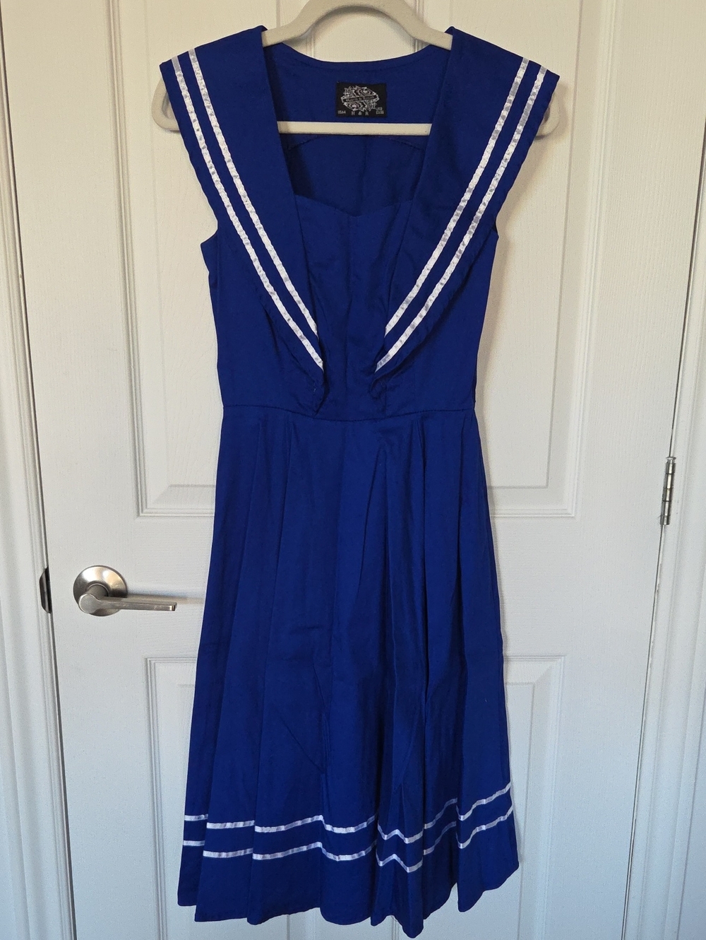 HEARTS & ROSES Pinup Sailor Dress